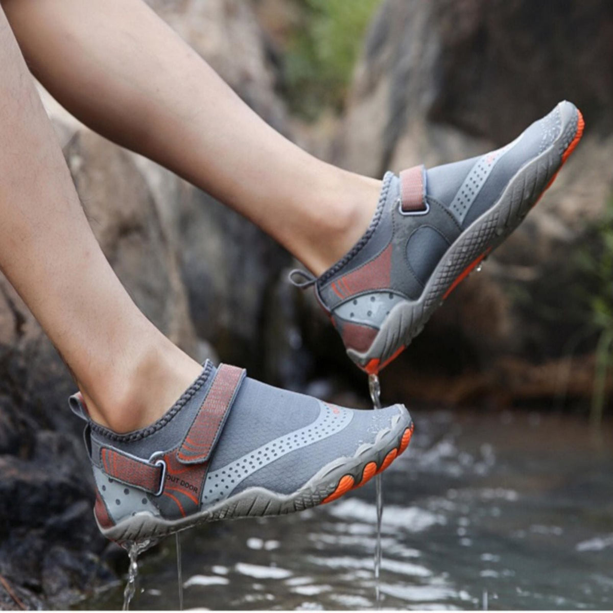 Water Shoes with Non-Slip Sole and Lightweight Orthopedic Support