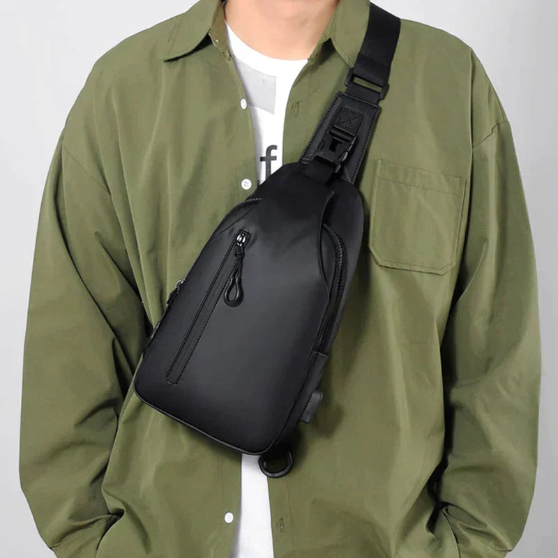 Waterproof Anti-Theft Travel Crossbody Sling Bag for Men and Women