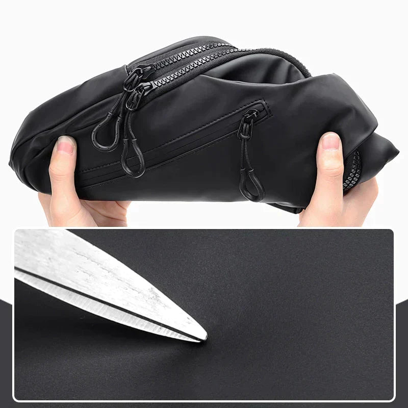 Waterproof Anti-Theft Travel Crossbody Sling Bag for Men and Women