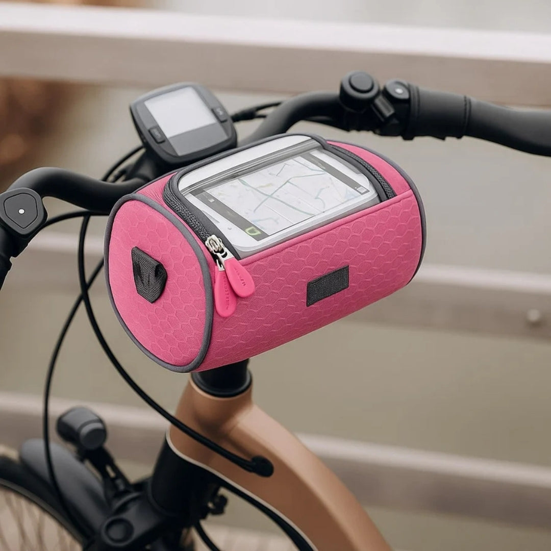 Waterproof Bike Handlebar Bag with Touchscreen