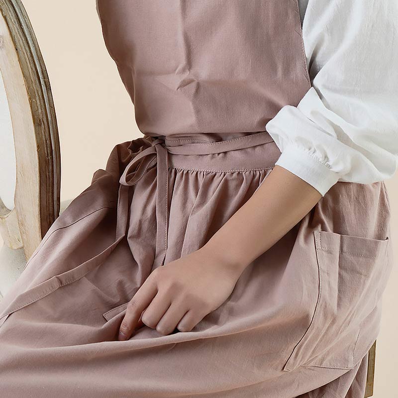 Waterproof Cotton Apron with Practical Pockets