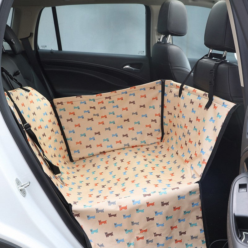 Waterproof Dog Car Seat Cover for Back Seat