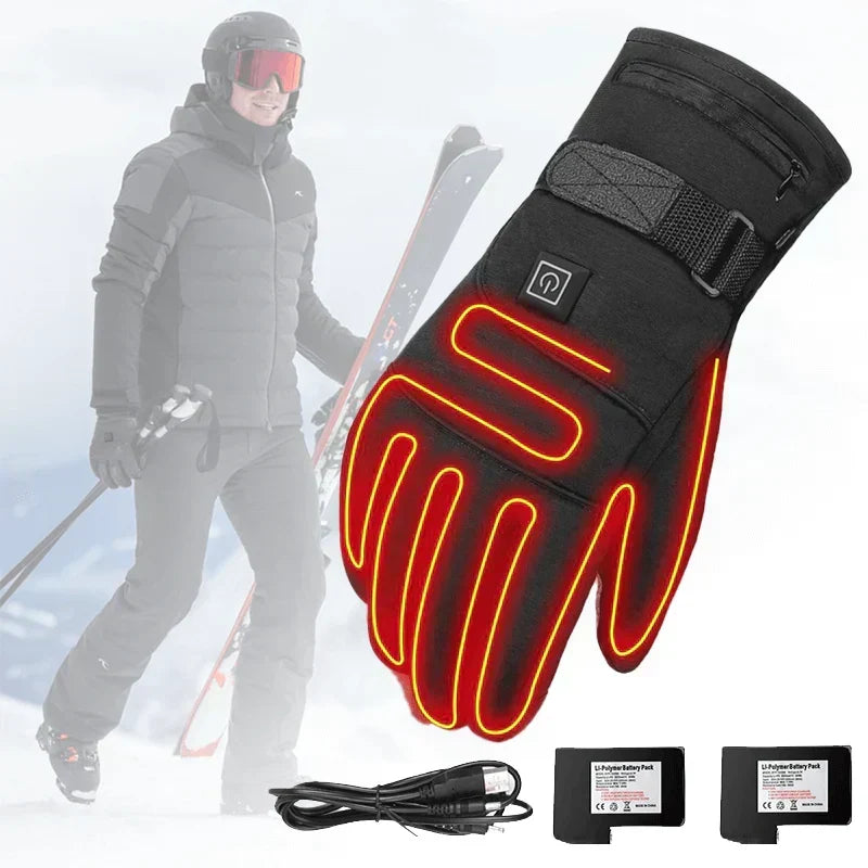Waterproof Electrically Heated Gloves