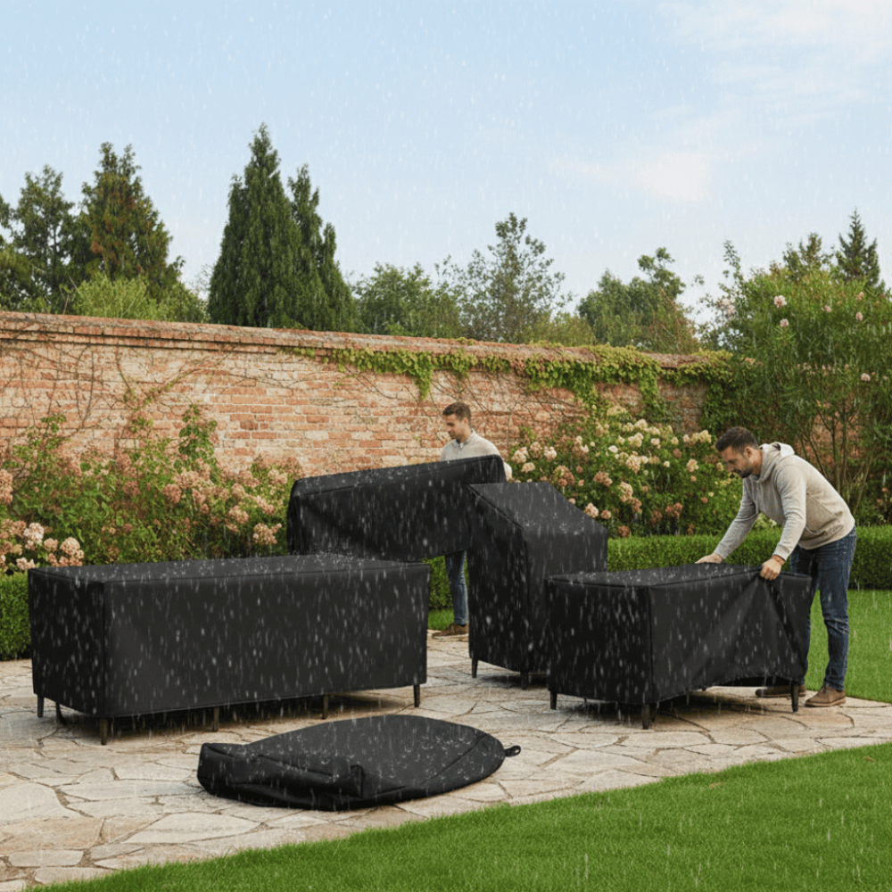 Waterproof Garden Furniture Cover with Weather Protection – Versatile Outdoor Use