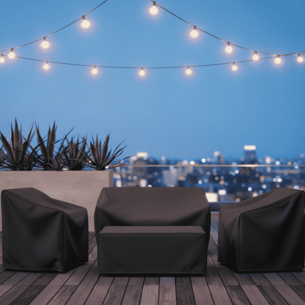 Waterproof Garden Furniture Cover with Weather Protection – Versatile Outdoor Use