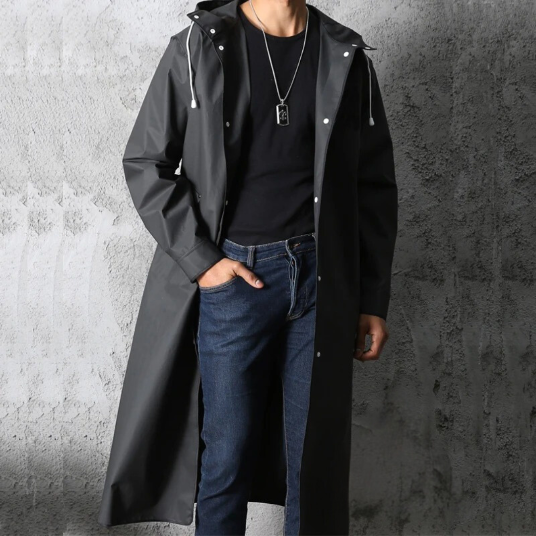 Waterproof Hooded Raincoat