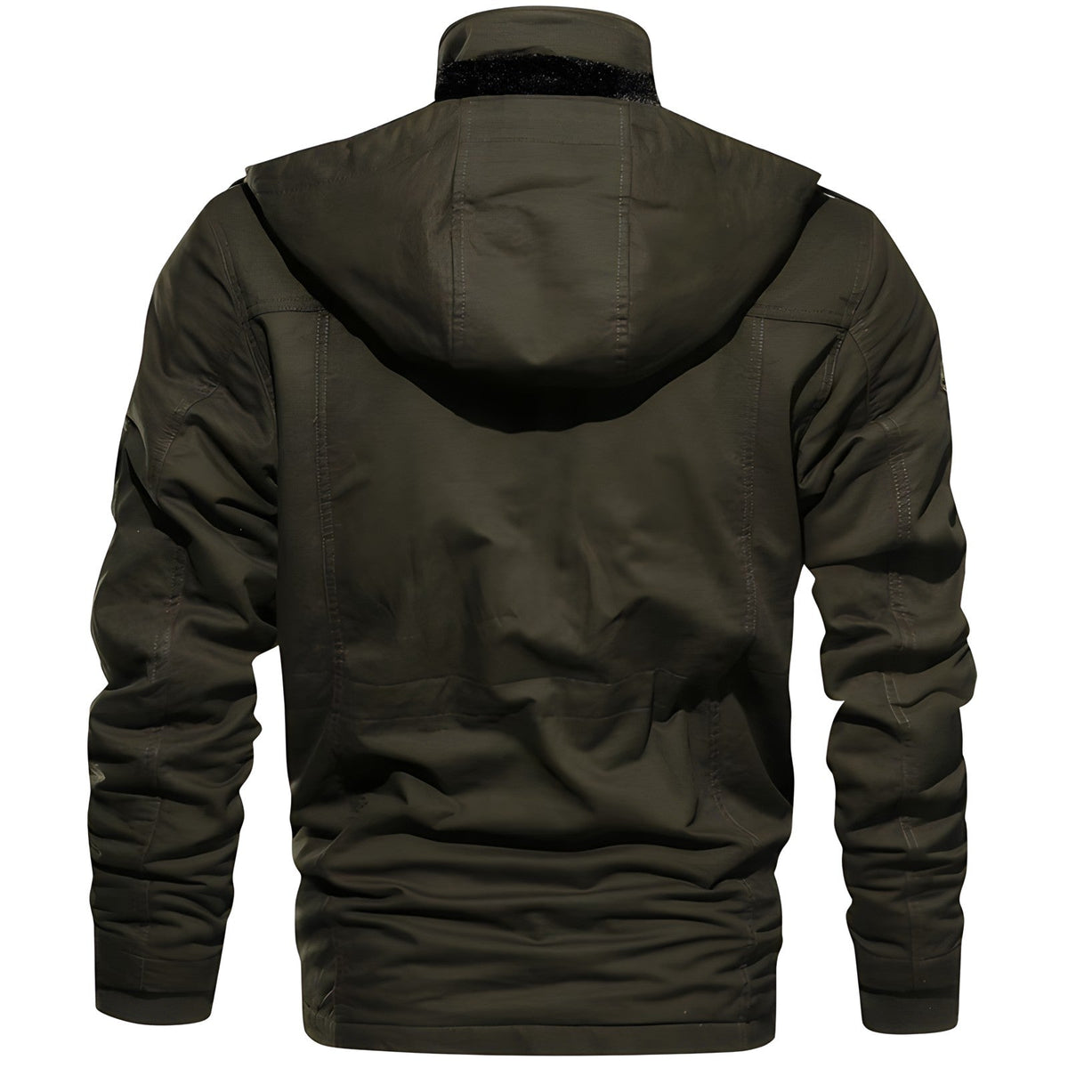 Waterproof Military Jacket with Adjustable Waist