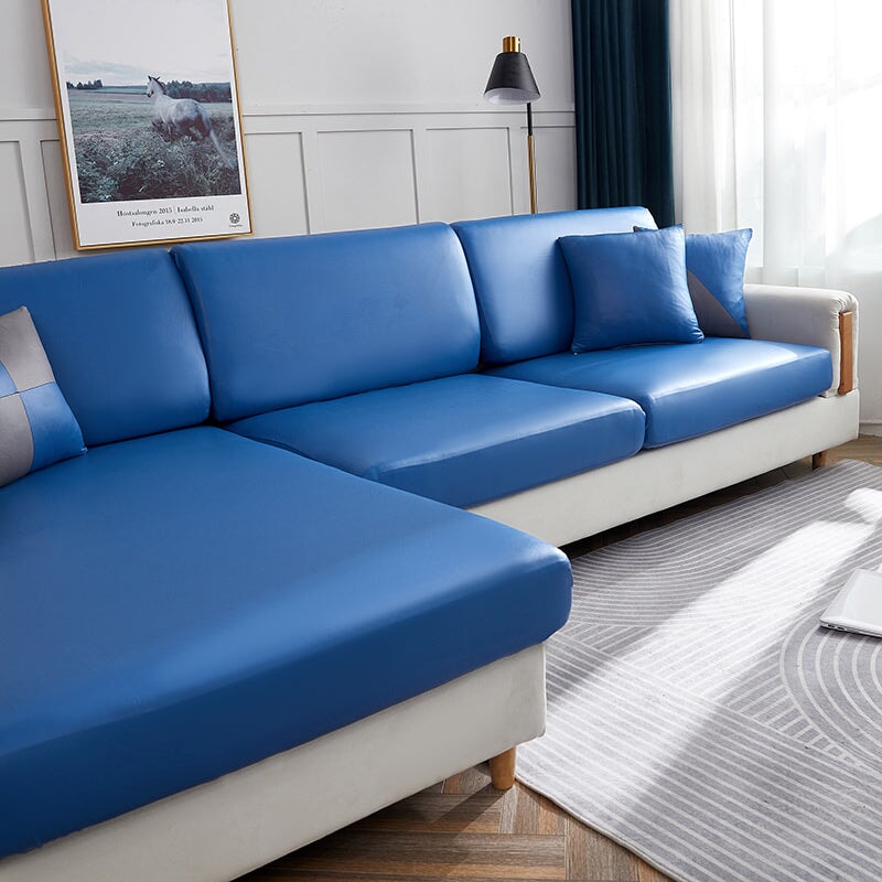 Waterproof Sectional Sofa Cover for Leather Protection