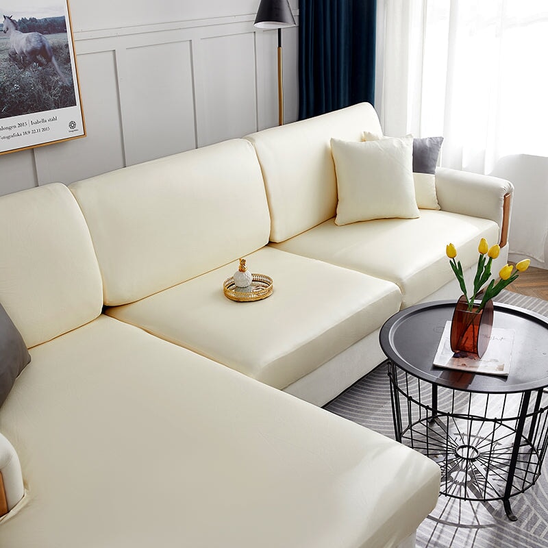 Waterproof Sectional Sofa Cover for Leather Protection
