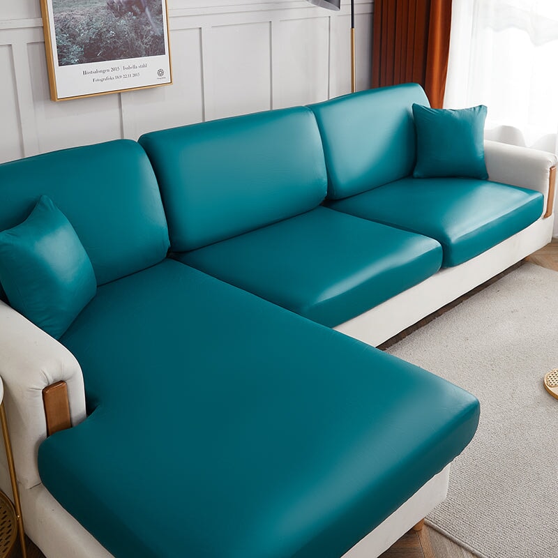 Waterproof Sectional Sofa Cover for Leather Protection