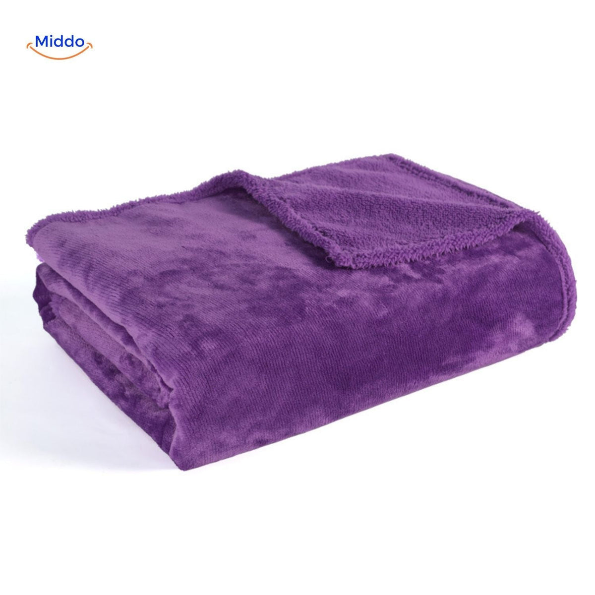 Waterproof Soft Cotton Velvet Blanket with Discreet Protection