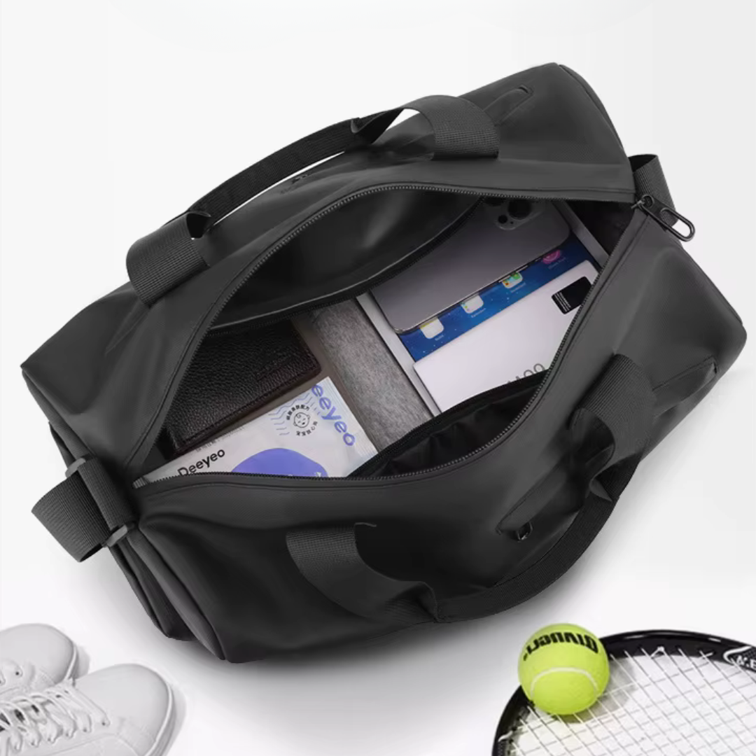 Waterproof Sports Duffel Gym Bag with Separate Shoe Compartment