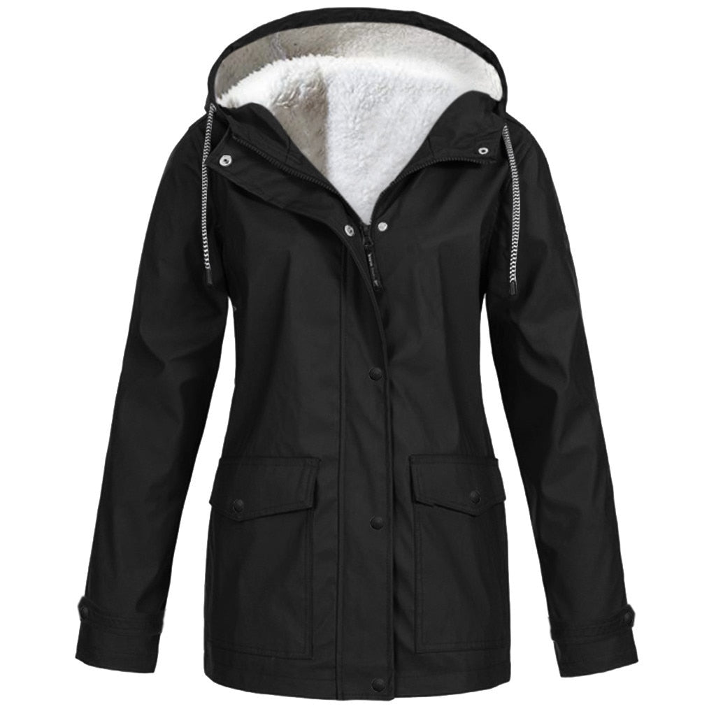 Waterproof, Windproof & Soft-Lined Outdoor Jacket