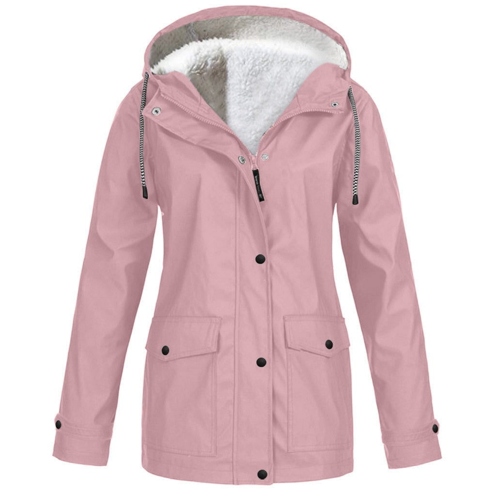 Waterproof, Windproof & Soft-Lined Outdoor Jacket