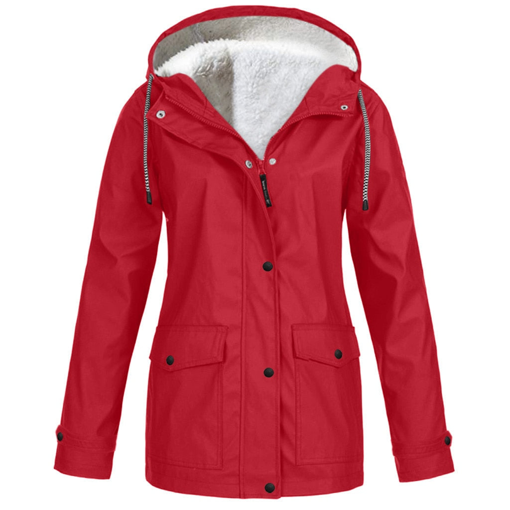 Waterproof, Windproof & Soft-Lined Outdoor Jacket