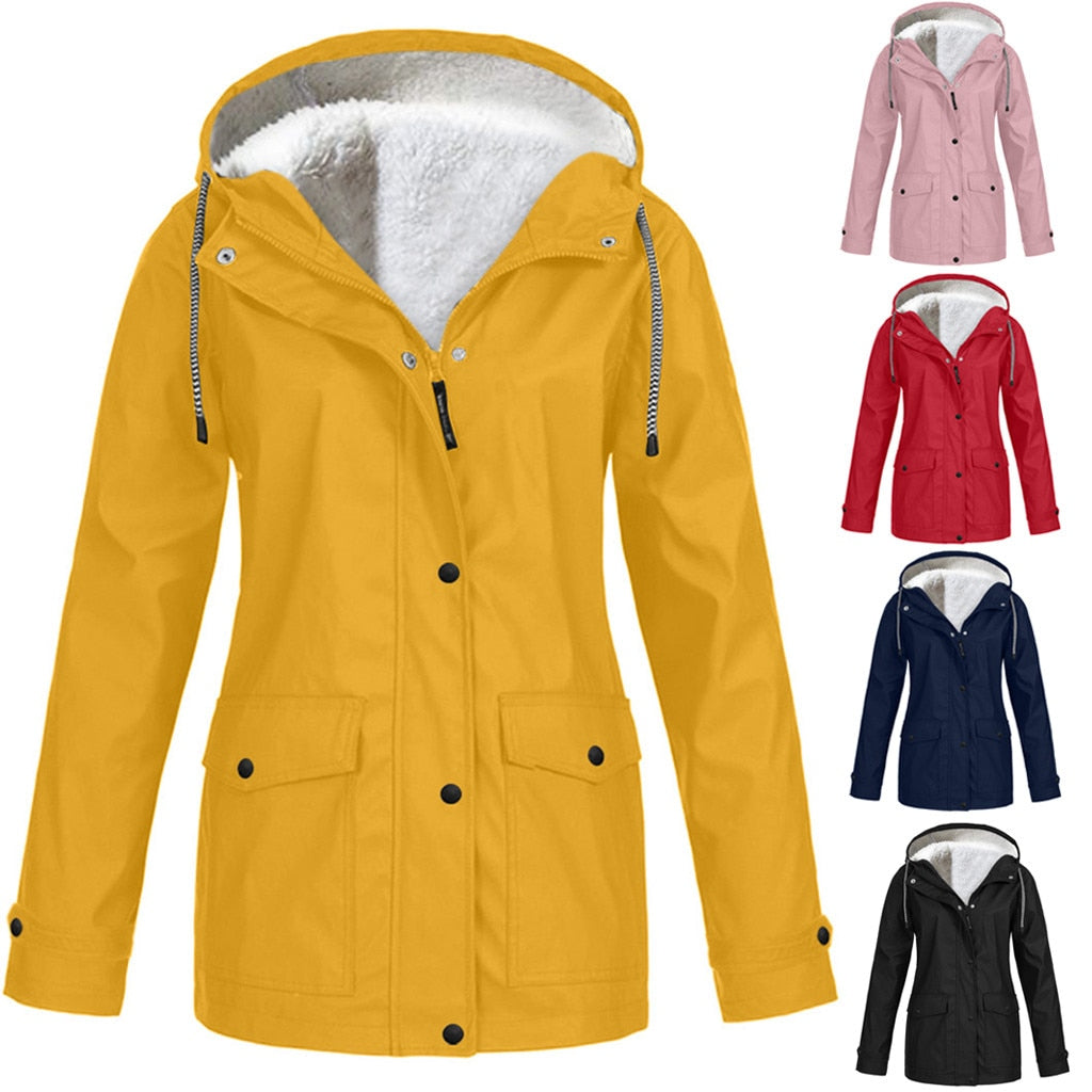 Waterproof, Windproof & Soft-Lined Outdoor Jacket