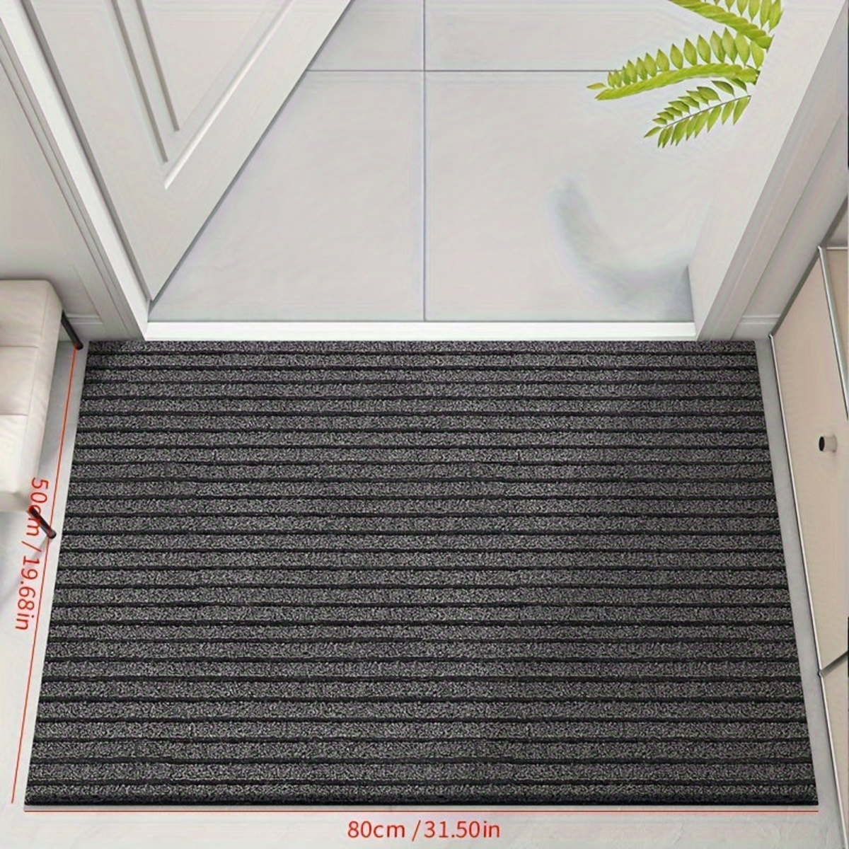 Weatherproof Non-Slip Outdoor Entrance Rug