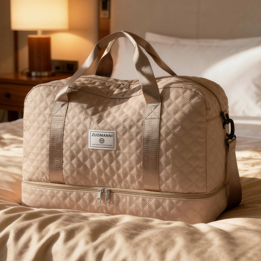 Weekend Bag for Men & Women | Sports Bag with Shoe Compartment