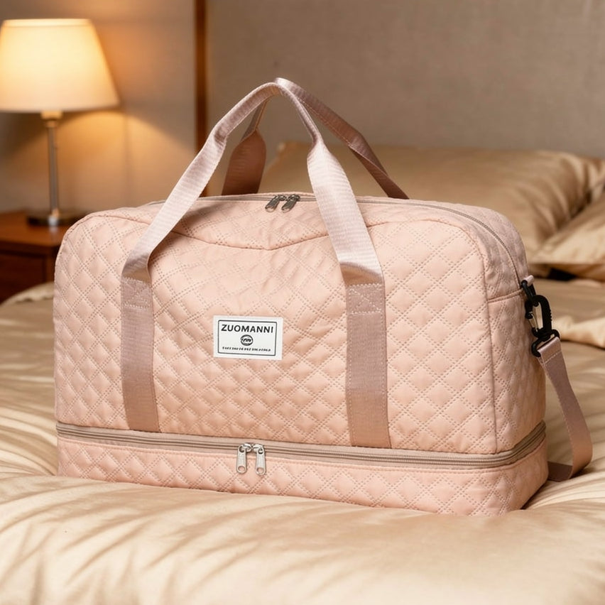 Weekend Bag for Men & Women | Sports Bag with Shoe Compartment