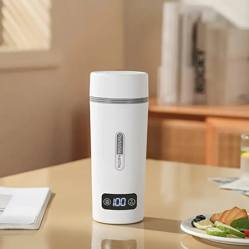 White 500ml Adjustable Temperature Kettle