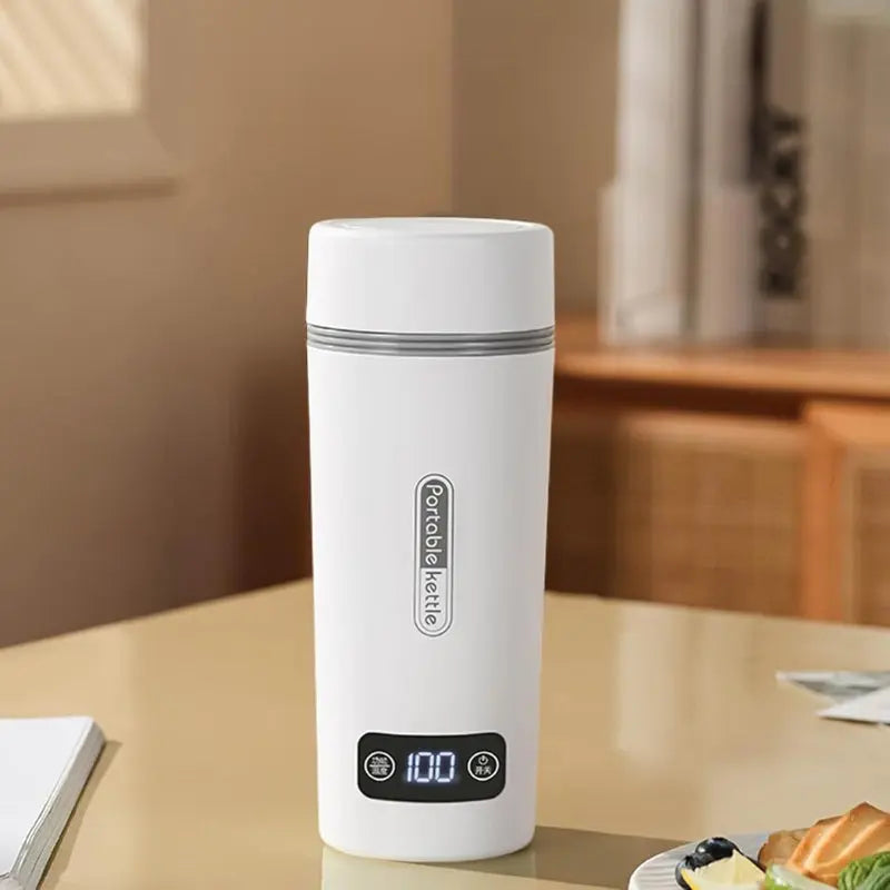 White 500ml Adjustable Temperature Kettle