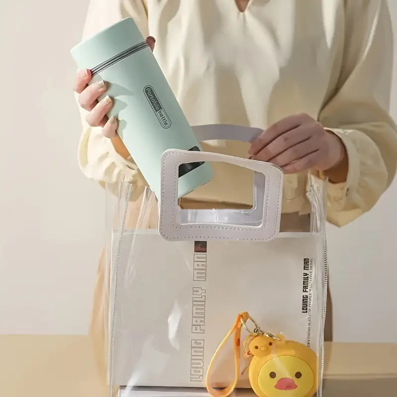White 500ml Adjustable Temperature Kettle