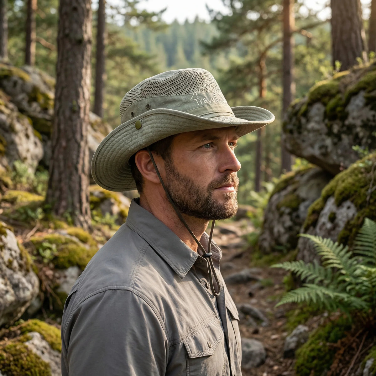 Wide Brim Sun Hat for Outdoor Activities