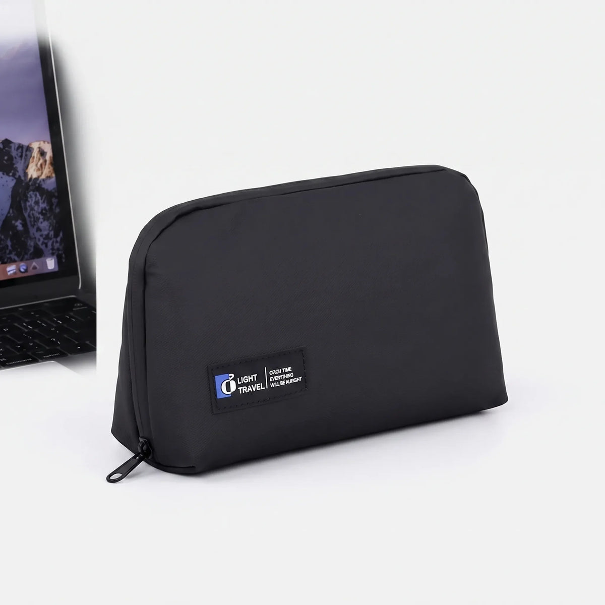Wide-Opening Tech Organizer