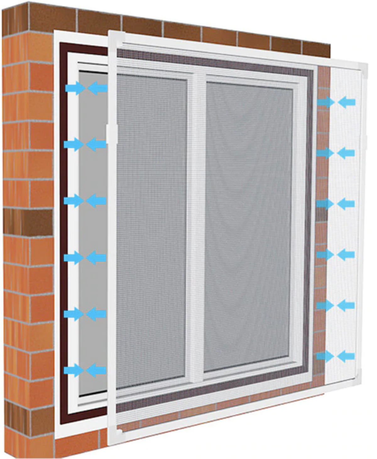 Window Screen - Open Windows Without Mosquitoes, Flies, or Pollen