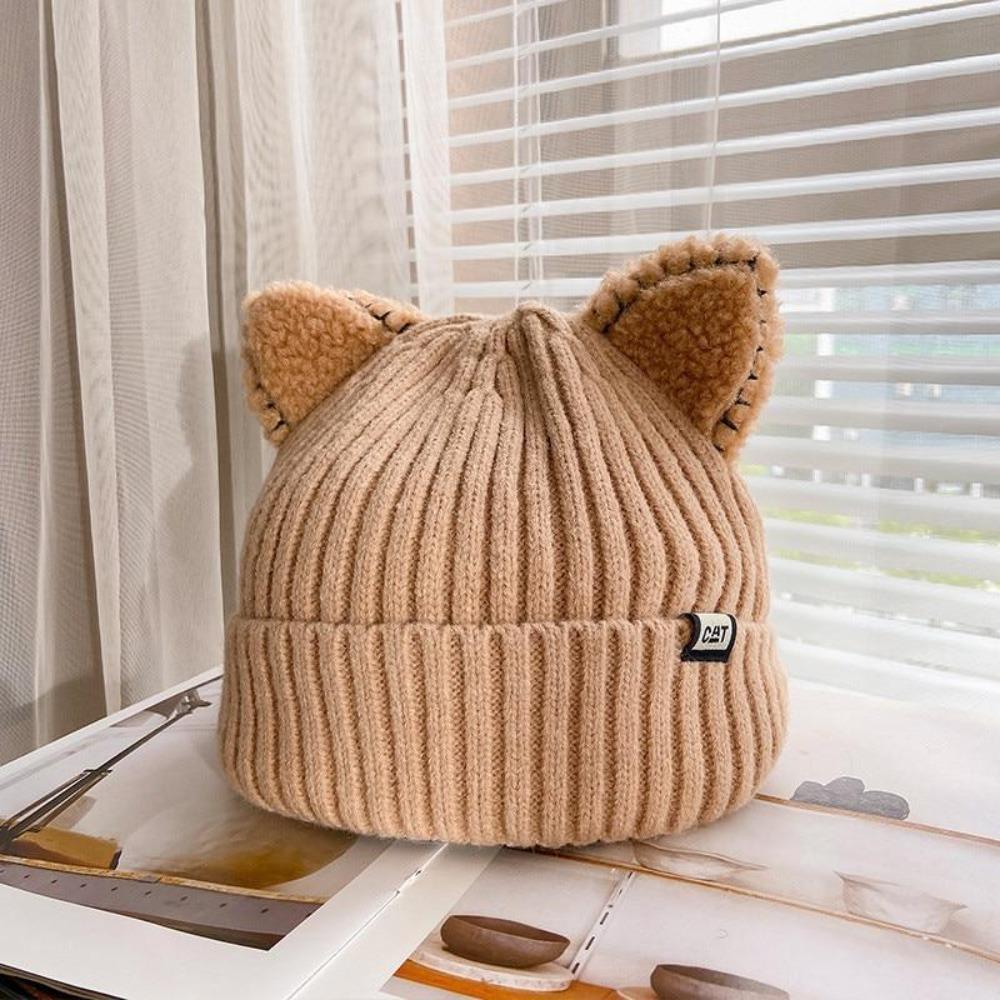 Winter Hat with Cat Ears