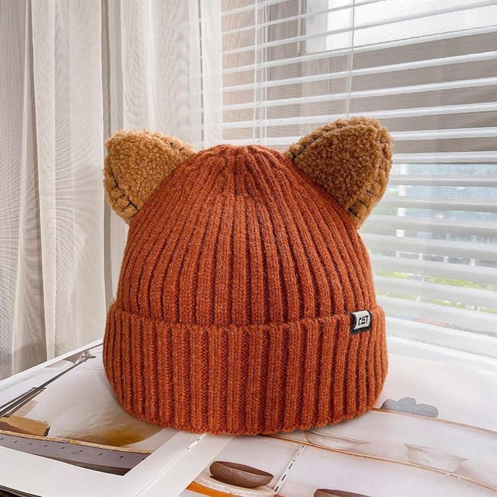Winter Hat with Cat Ears