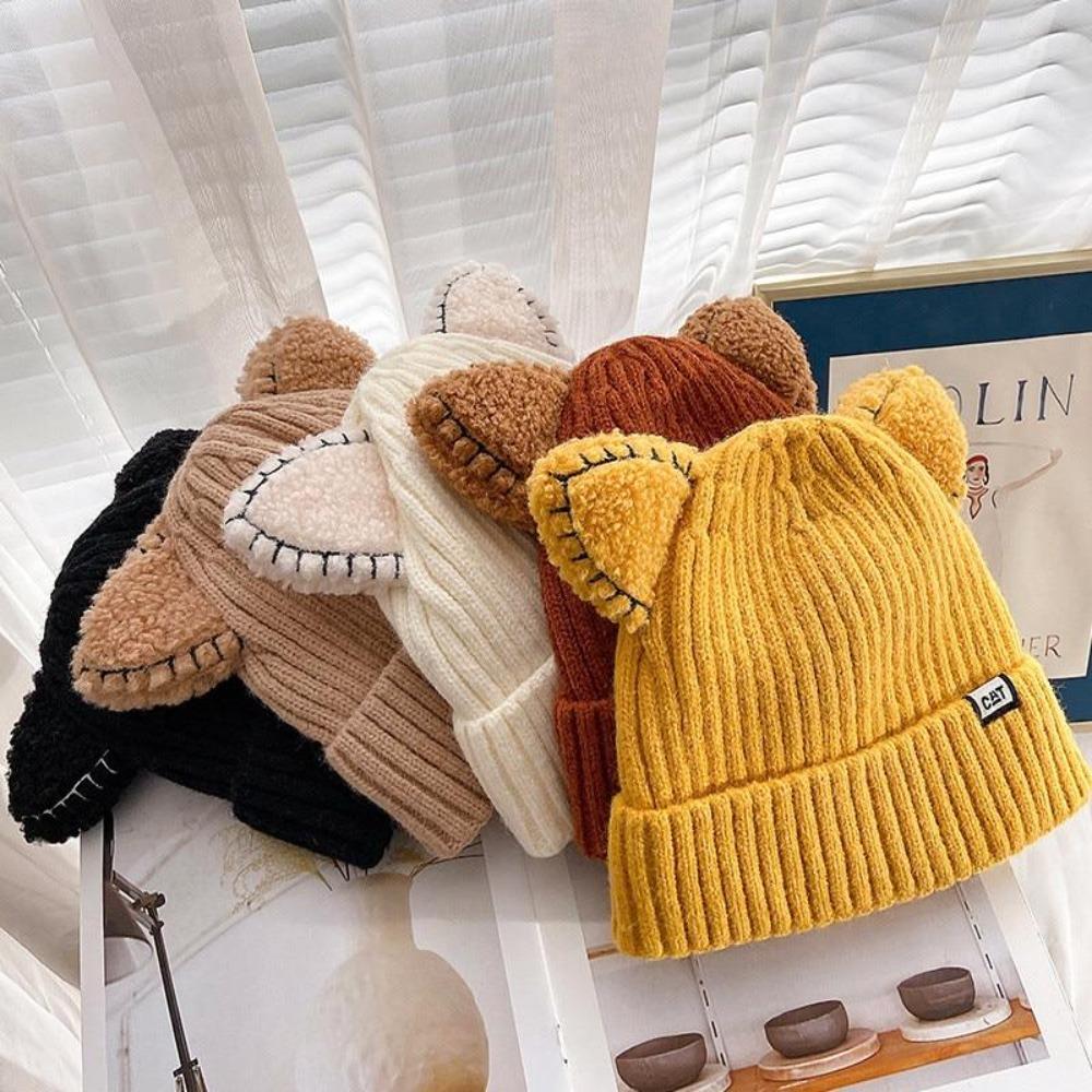 Winter Hat with Cat Ears
