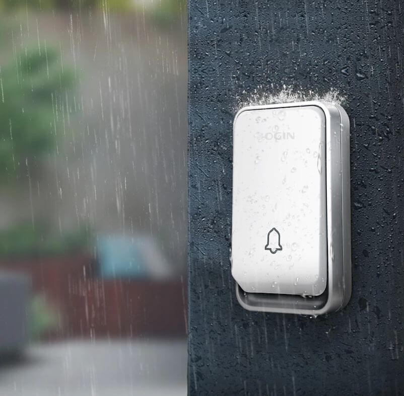 Wireless Battery-Free Smart Doorbell | 120m Range | Kinetic Energy