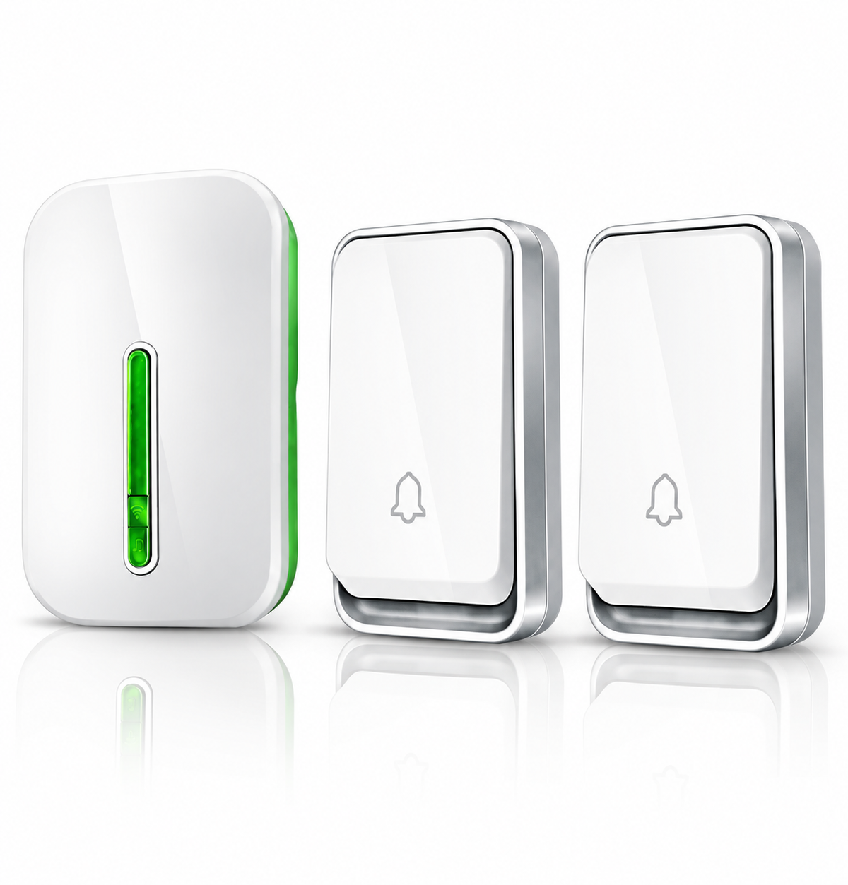 Wireless Battery-Free Smart Doorbell | 120m Range | Kinetic Energy