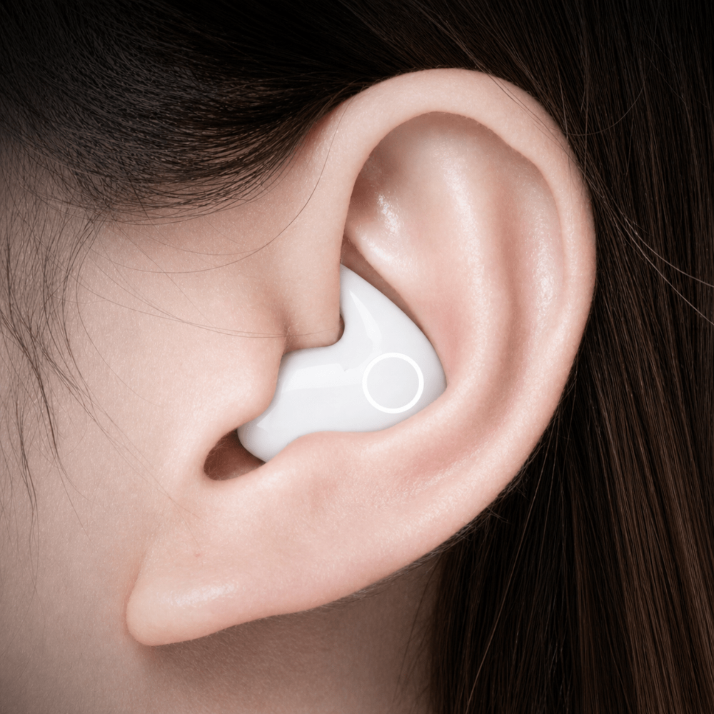 Wireless Bluetooth Noise-Cancelling Waterproof In-Ear Earphones with LED Display