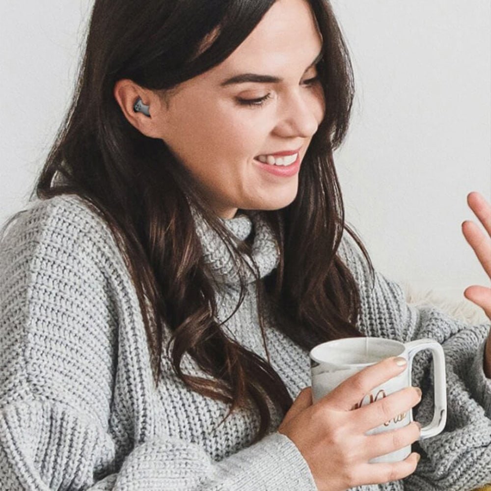 Wireless Bluetooth Noise-Cancelling Waterproof In-Ear Earphones with LED Display
