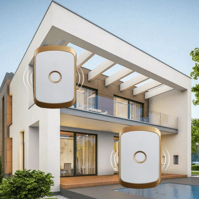 Wireless Doorbell with Long Range and Volume Control