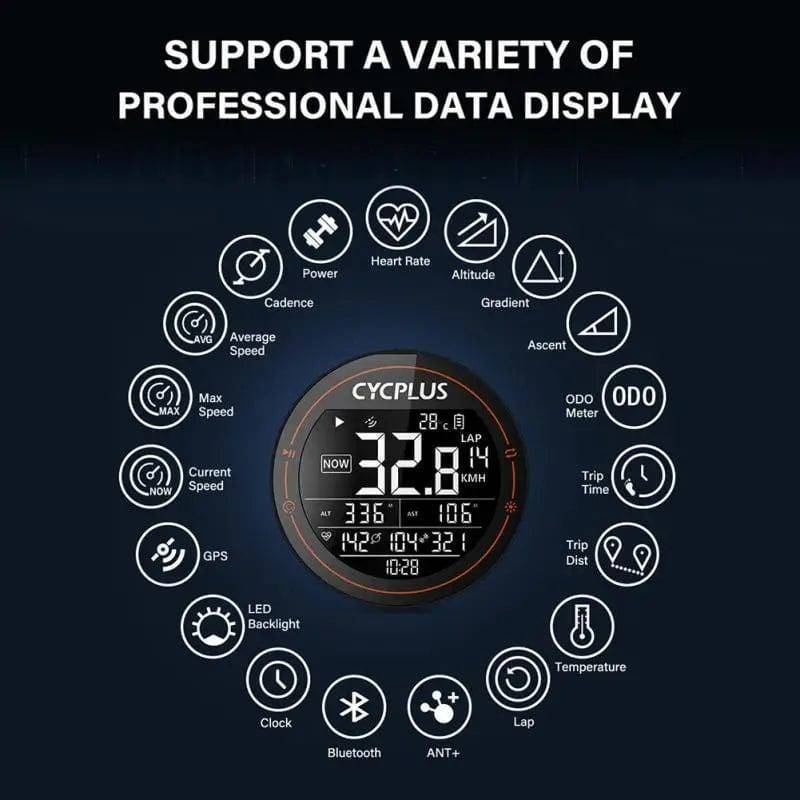 Wireless GPS Bicycle Computer