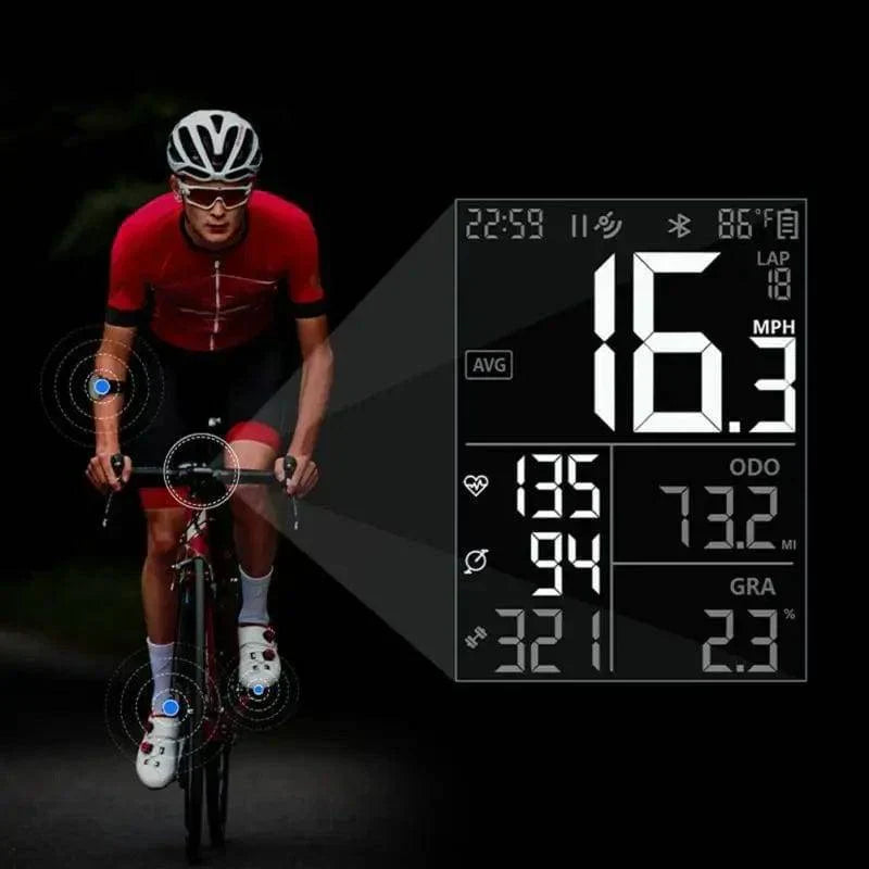Wireless GPS Bicycle Computer