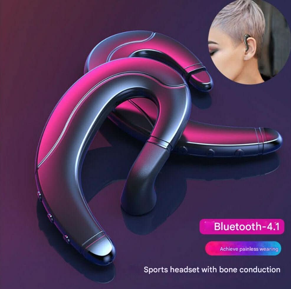 Wireless Open-Ear Bone Conduction Headset