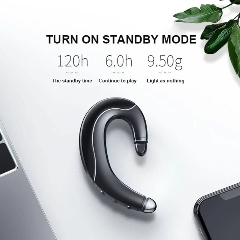 Wireless Open-Ear Bone Conduction Headset