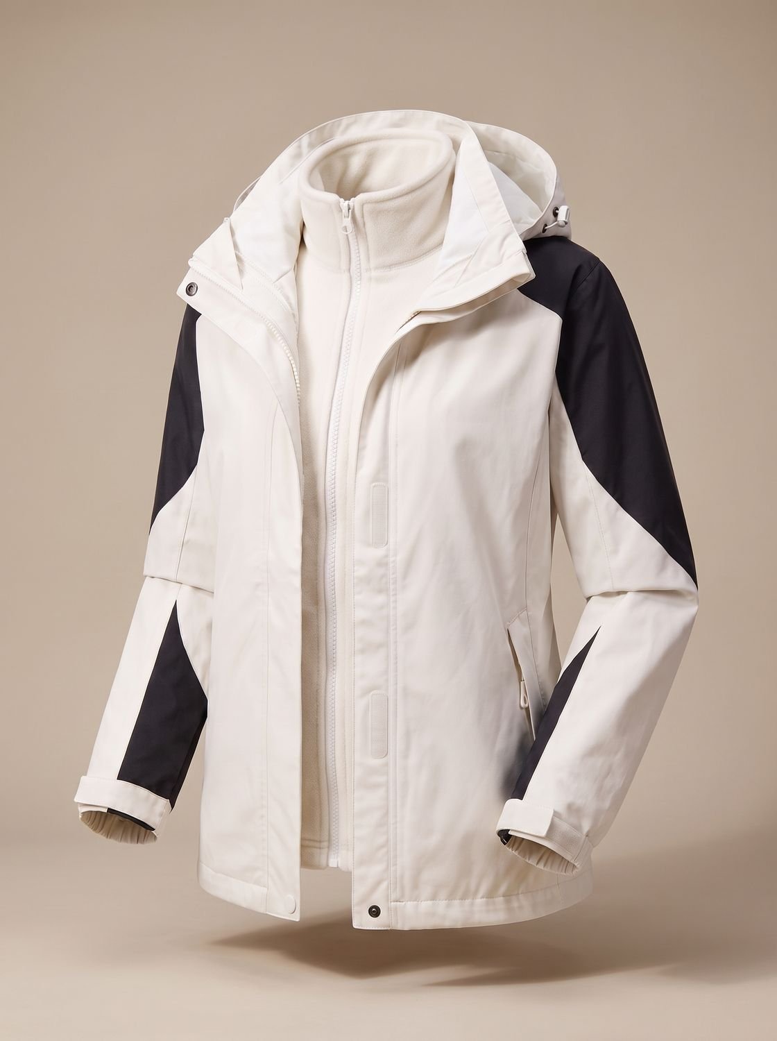 Women's 2-in-1 Hooded Outdoor Jacket
