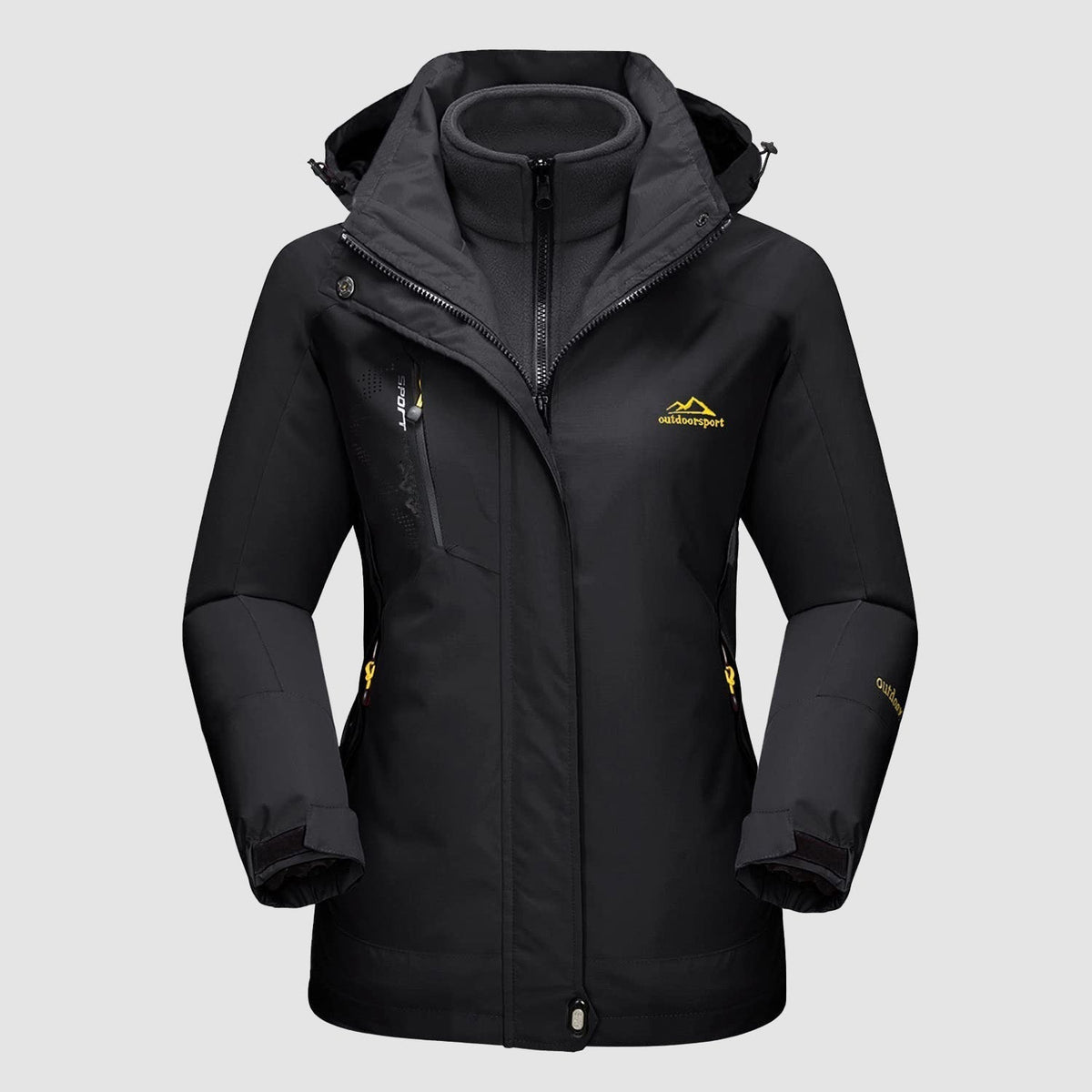 Women's 3-in-1 Waterproof Jacket