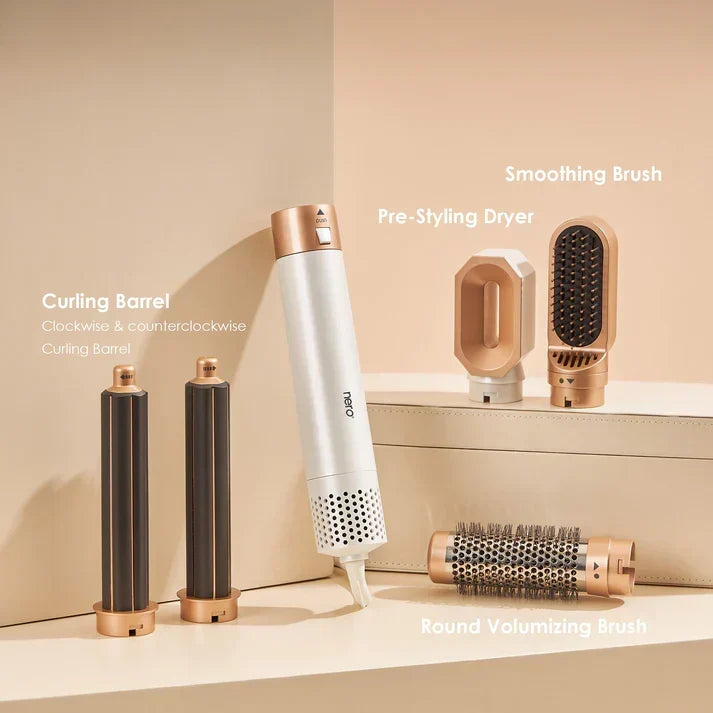 Women's 5-in-1 Hair Styler with Curling & Straightening Options