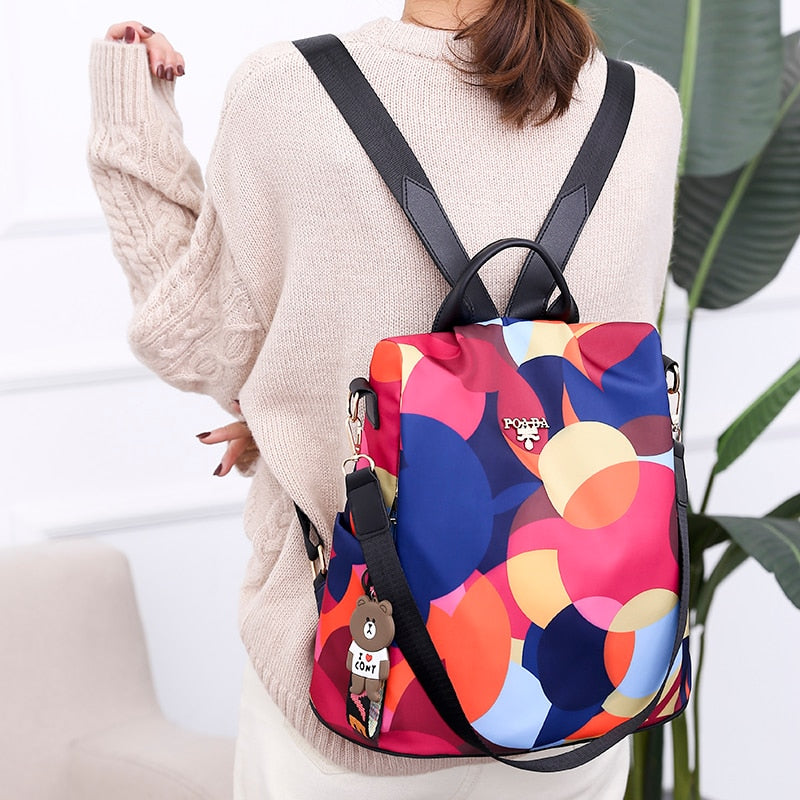 Women's Anti-Theft Backpack – Secure, Water-Resistant and Stylish