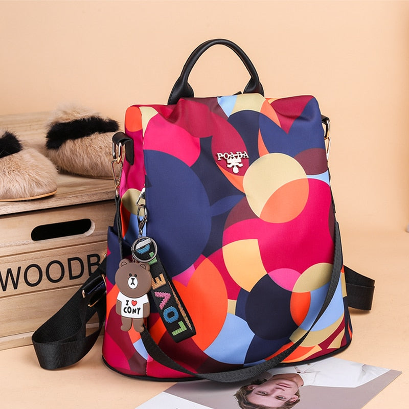 Women's Anti-Theft Backpack – Secure, Water-Resistant and Stylish