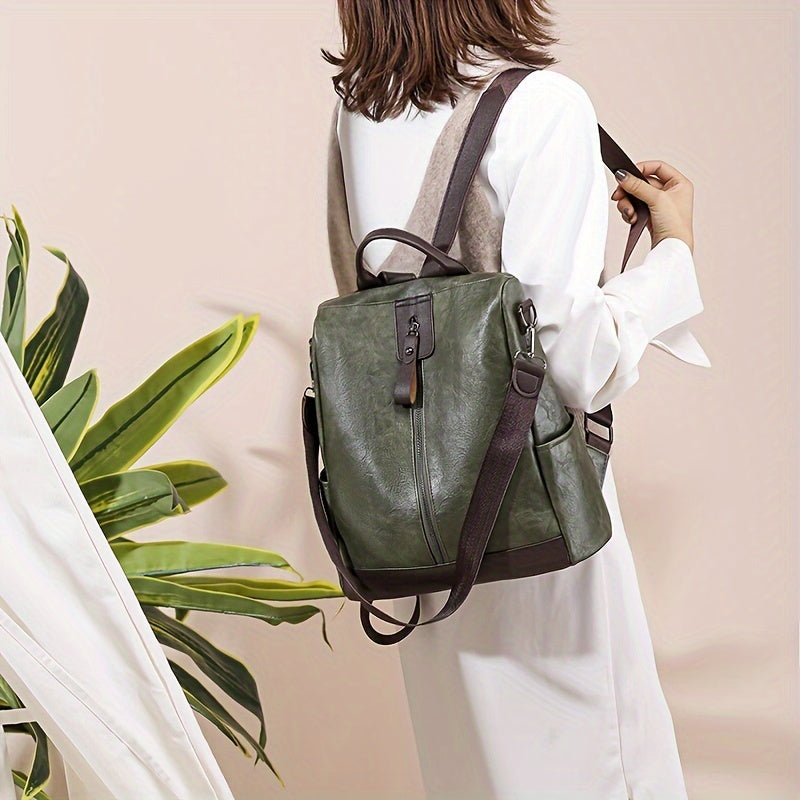 Women's Anti-Theft Backpack with Modern Design
