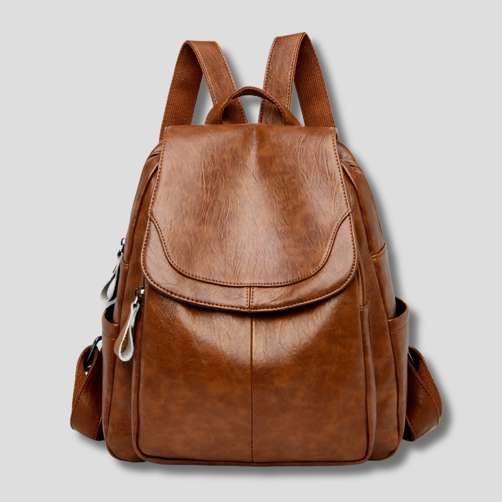 Women's Anti-Theft Backpack with Zip Closure – Compact Backpack for Everyday Use