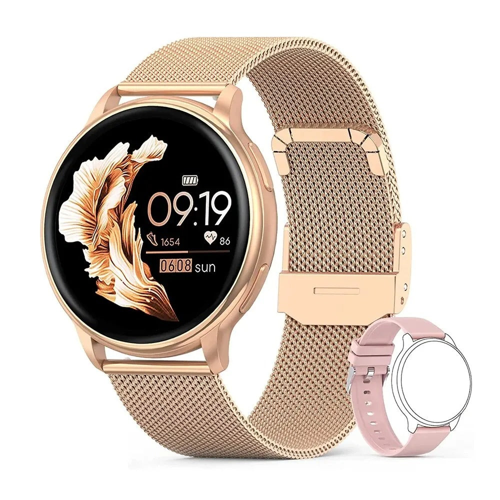 Women's Bluetooth Smartwatch with Heart Rate Monitoring