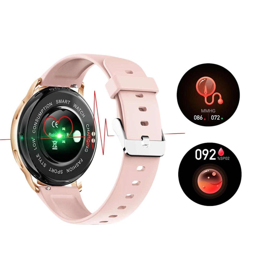 Women's Bluetooth Smartwatch with Heart Rate Monitoring
